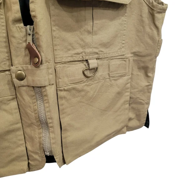 Vintage Gardeners Eden Utility Field Vest Tan Lightweight Safari Camping… - Picture 7 of 16
